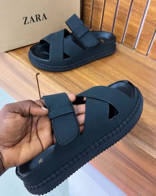 ZARA Criss-Cross Strap Sandals | Minimalist Everyday Style