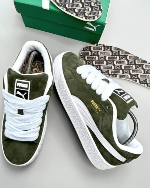Puma Suede XL "Dark Olive" – The Iconic Suede, Reimagined with a Bold Edge