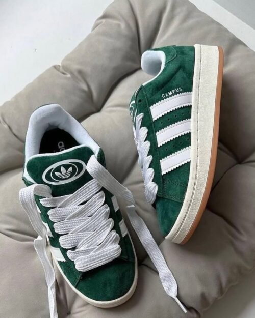 Adidas Originals Campus 00s "Dark Green / Cloud White"