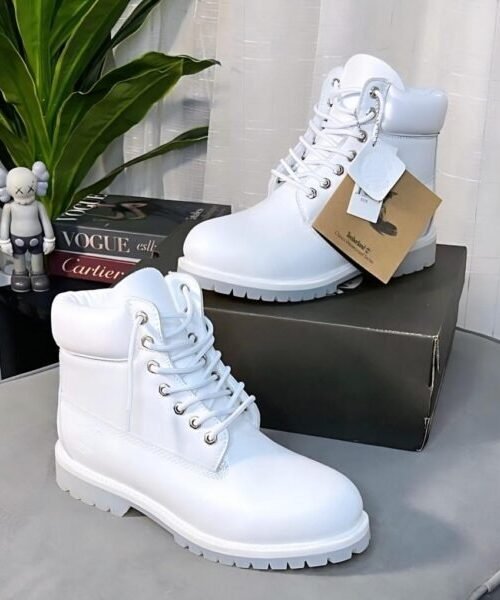 Timberland White Waterproof Boots