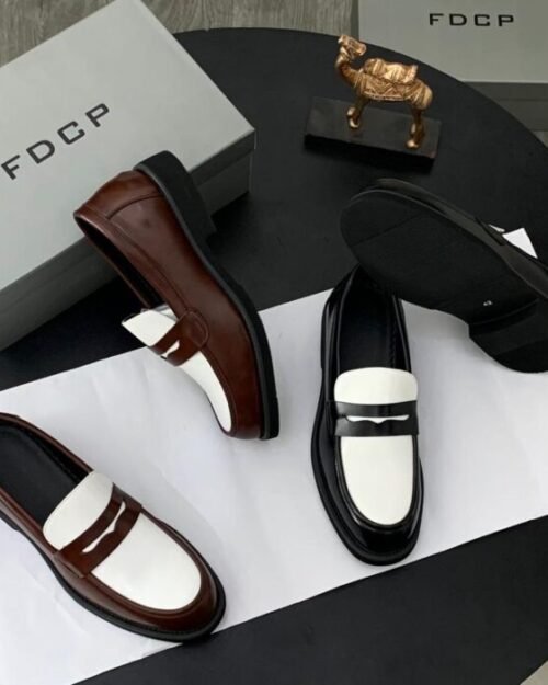 FDCP Two-Tone Penny Loafers