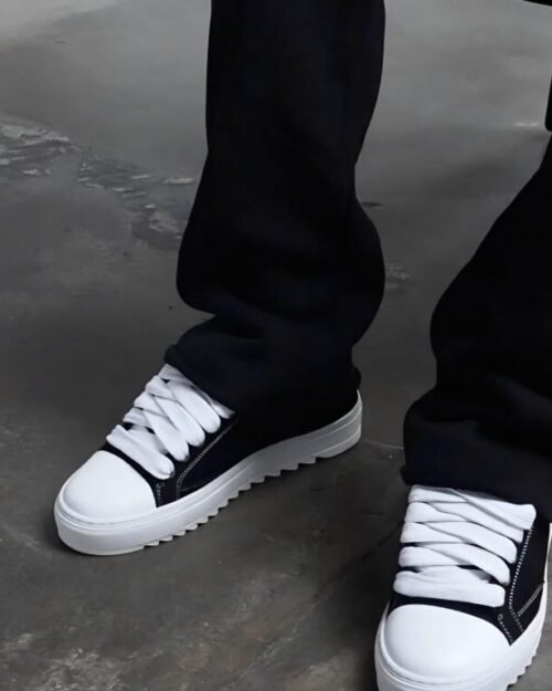 Numeris Atelier Acrylic Black Sneakers