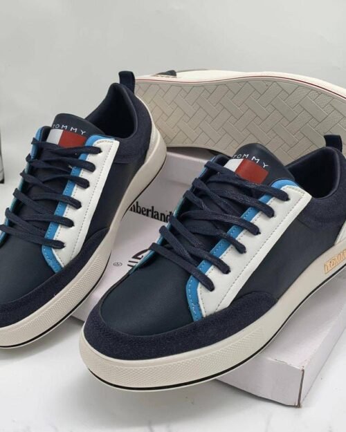 Tommy Hilfiger Color Block Cupsole Low-Top Sneakers