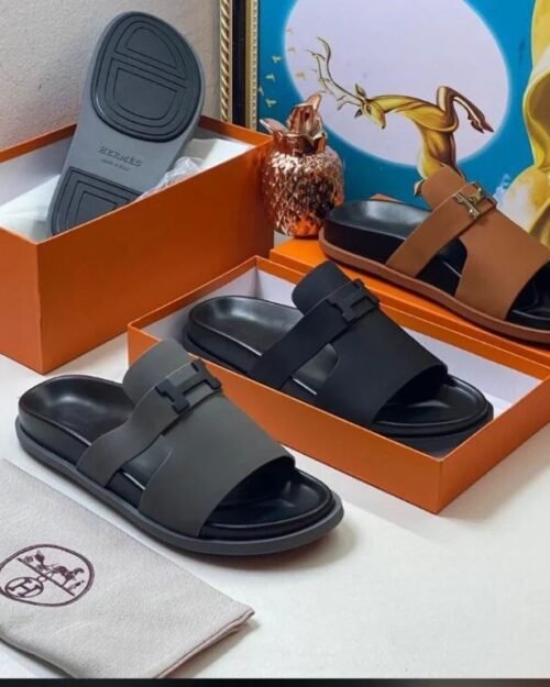 Hermes Chypre Icon Leather Sandals Collection (Multi-Color Set)
