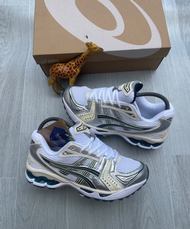 ASICS GEL-Kayano 14 (White, Pure Silver & Midnight Navy)